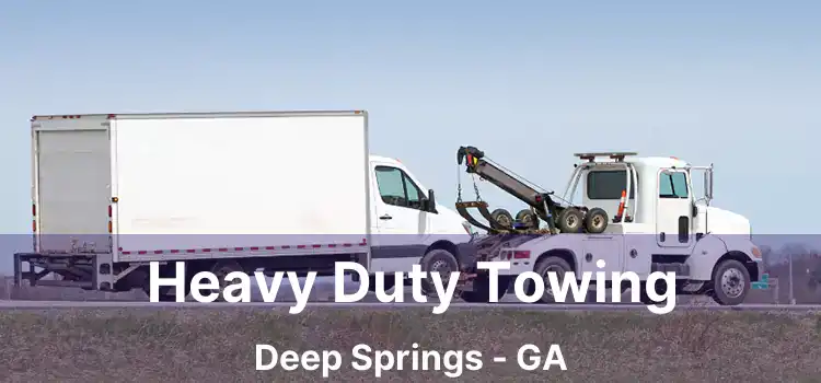 Heavy Duty Towing Deep Springs - GA