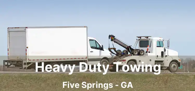 Heavy Duty Towing Five Springs - GA
