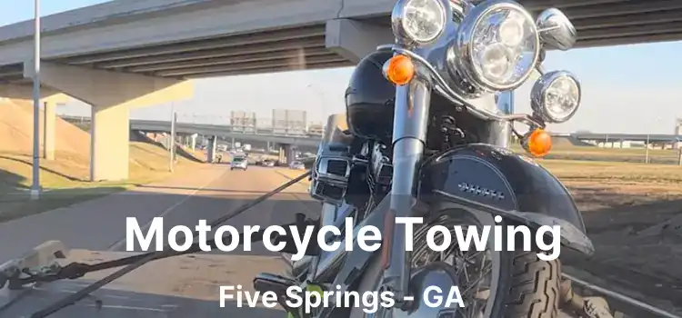 Motorcycle Towing Five Springs - GA