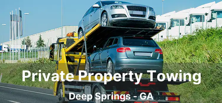 Private Property Towing Deep Springs - GA