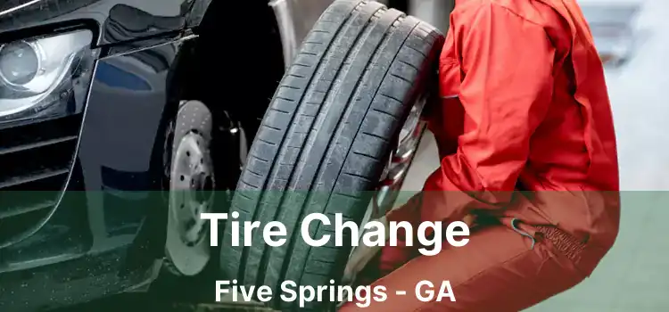 Tire Change Five Springs - GA